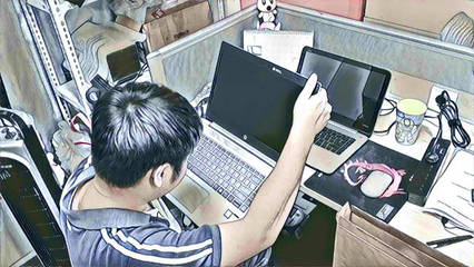 漫畫劇場 年底煥新季，告別老舊電腦的煩惱