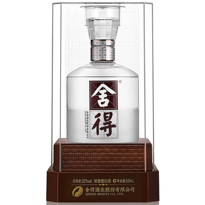 品味時(shí)光之釀——沱牌水晶舍得52度濃香型單瓶裝深度解析